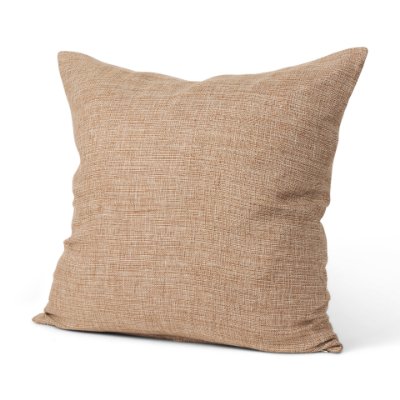 70330 - Jacklyn Brown Linen Square Decorative Pillow Cover