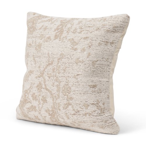 70345 - Khloe 20x20 Cream Square Pillow Cover