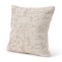 70345 - Khloe 20x20 Cream Square Pillow Cover