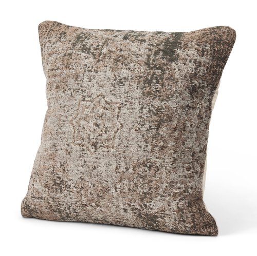 70343 - Khloe 20x20 Taupe Square Pillow Cover