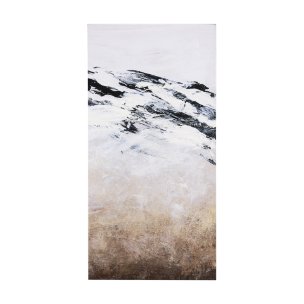 Black Strokes III by Mercana Studio a Hand Embellished Textured Canvas