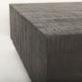 70117 - Hayden Dark Brown Wood Square Coffee Table