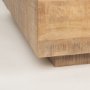 70119 - Hayden Light Brown Wood Square Coffee Table