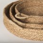 70226 - Ulana Set of 3 Round Nesting Seagrass Trays w/ Loop Handles