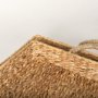 70227 - Hona Set of 2 Large Rectangular Nesting Water Hyacinth Trays