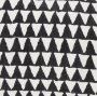 70310 - Jolie Cream w/ Black Print Linen Lumbar Pillow Cover