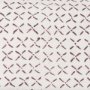70311 - Jayden Cream w/ Merlot Print Linen Square Pillow Cover