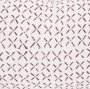 70312 - Jayden 14x26 Cream w/ Merlot Print Linen Lumbar Pillow Cover