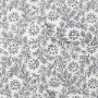 70318 - Jayne 14x26 Cream w/ Indigo Print Linen Lumbar Pillow Cover
