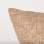 70330 - Jacklyn Brown Linen Square Decorative Pillow Cover