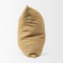 70332 - Jacklyn 22x22 Mustard Linen Square Decorative Pillow Cover