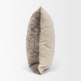 70343 - Khloe 20x20 Taupe Square Pillow Cover