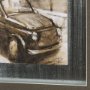 14710 - Vintage Car Picture II by Mercana Studio Hand Embellished Framed Art Print Matted under Glass