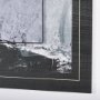 14751 - Black Composition I by Mercana Studio Hand Embellished Textured Framed Art Print Matted under Glass