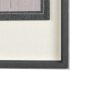 14748 - Rain of Feather Warm Gray by Mercana Studio Hand Embellished Framed Art Print Matted under Glass