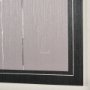 14748 - Rain of Feather Warm Gray by Mercana Studio Hand Embellished Framed Art Print Matted under Glass