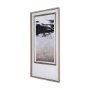 14767 - Black Strokes I by Mercana Studio a Hand Embellished Textured Framed Art Print Matted under Glass