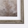 14768 - Black Strokes II by Mercana Studio a Hand Embellished Textured Framed Art Print Matted under Glass