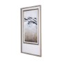 14769 - Black Strokes III by Mercana Studio a Hand Embellished Textured Framed Art Print Matted under Glass