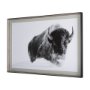 14777 - A Struggle by Mercana Studio a Hand Embellished Textured Framed Photo Art Print Matted under Glass