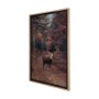 14781 - Forest Crossing by Mercana Studio a Hand Embellished Textured Framed Photo Art Print Matted under Gl