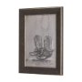 14783 - Old West Collection I ( Farm view) by Mercana Studio a Hand Embellished Textured Framed Art Print