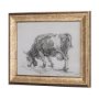 14783 - Old West Collection I ( Farm view) by Mercana Studio a Hand Embellished Textured Framed Art Print