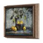 14790 - Still Life with Tangerine by Mercana Studio a Hand Embellished Textured Framed Art Print