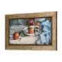 14790 - Still Life with Tangerine by Mercana Studio a Hand Embellished Textured Framed Art Print