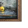 14790 - Still Life with Tangerine by Mercana Studio a Hand Embellished Textured Framed Art Print