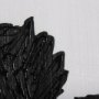 102422-S - Organic Line DrawingII by Mercana Studio a Hand Embellished Textured Canvas