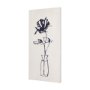 102424-L - Sapphire Vase II by Mercana Studio a Hand Embellished Textured Canvas