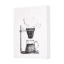 102437-L - Pour Over  by Mercana Studio a Hand Embellished Textured Canvas