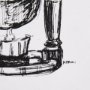 102439-S - Siphon Coffee Maker by Mercana Studio a Hand Embellished Textured Canvas