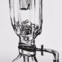 102439-S - Siphon Coffee Maker by Mercana Studio a Hand Embellished Textured Canvas