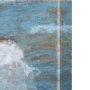 102441-L - Cloud Bay I by Mercana Studio a Hand Embellished Textured Canvas