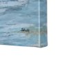 102441-S - Cloud Bay I by Mercana Studio a Hand Embellished Textured Canvas