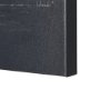 102447-L - Ikebana Dark I by Mercana Studio a Hand Embellished Textured Canvas