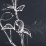 102447-L - Ikebana Dark I by Mercana Studio a Hand Embellished Textured Canvas