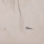 102453-S - Wild Aster With  Monarch Butterfly Drawing III by Mercana Studio a Hand Embellished Textured Canvas