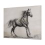 102457-S - Old West Collection V ( Horse Sketch) by Mercana Studio a Hand Embellished Textured Canvas