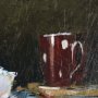 102459-L - Still Life with Crock by Mercana Studio a Hand Embellished Textured Canvas