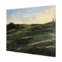 102477-L - Sunrise Valley I by Mercana Studio a Hand Embellished Textured Canvas
