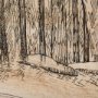102484-L - Fireside IV by Mercana Studio a Hand Embellished Textured Canvas