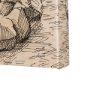 102484-S - Fireside IV by Mercana Studio a Hand Embellished Textured Canvas