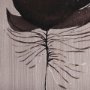 102498-S - Rain of Feather Warm Gray by Mercana Studio a Hand Embellished Textured Canvas