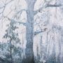 102499-L - A Fresh Winter Morning I by Mercana Studio a Hand Embellished Textured Canvas