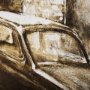 102510-L - Vintage Car Picture II by Mercana Studio a Hand Embellished Textured Canvas