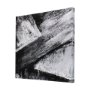 102513-S - Black Composition I by Mercana Studio a Hand Embellished Textured Canvas