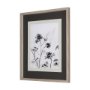 14683 - Meadow L by Mercana Studio a Hand Embellished Textured Framed Art Print Matted under Glass